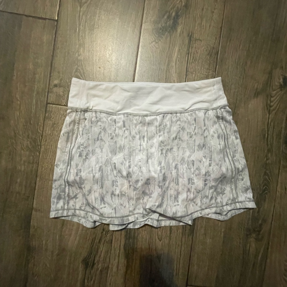 Lululemon Pace Rival Skirt Tall Mid-Rise City Breeze Alpine size6 long - Picture 2 of 5